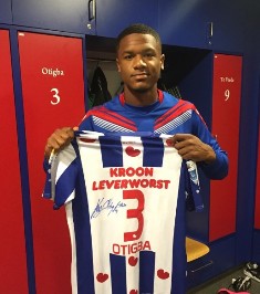 Heerenveen Star Kenneth Otigba Reacts To Middlesbrough,Derby County Link